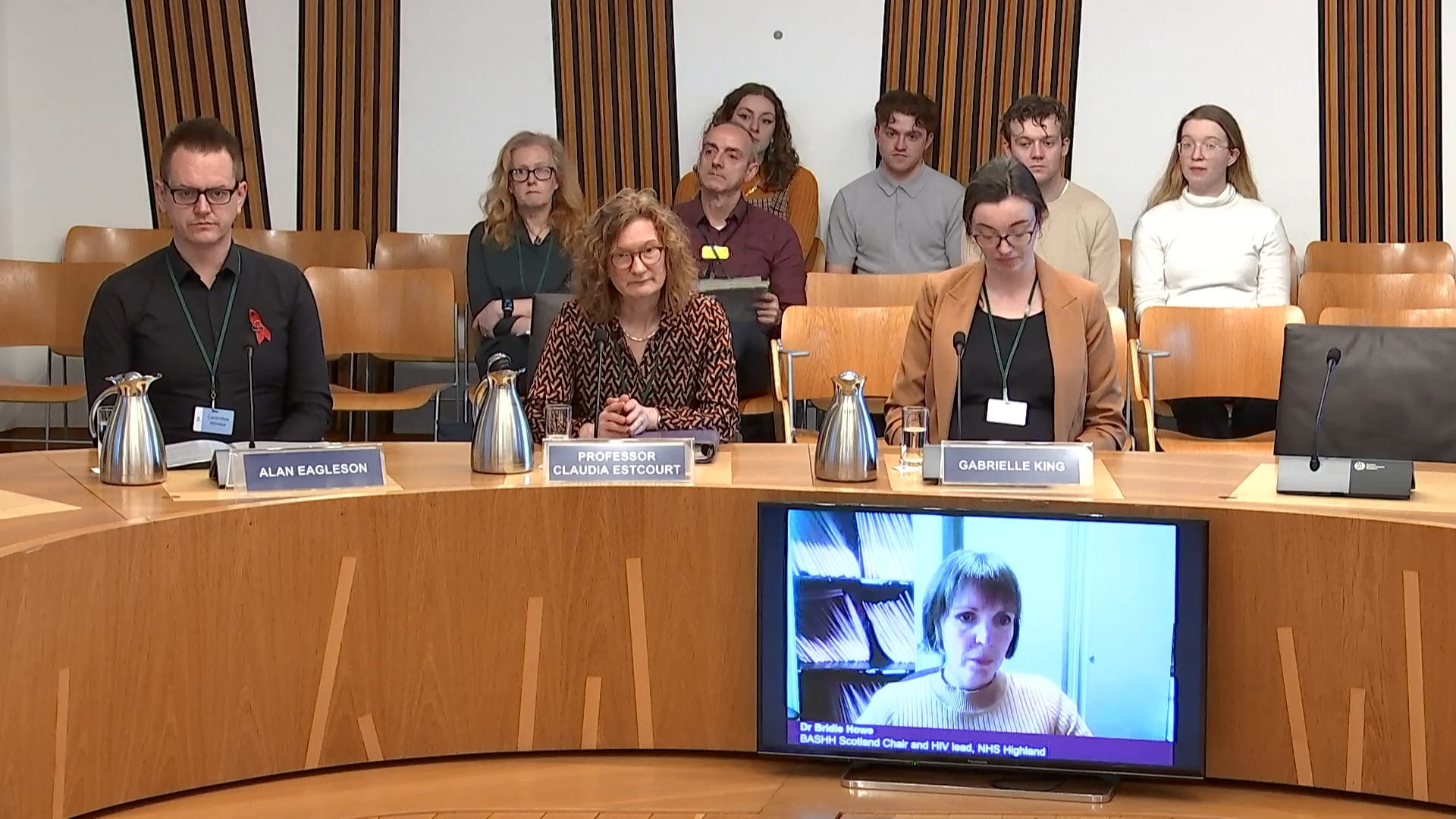 Photo from HIV evidence session